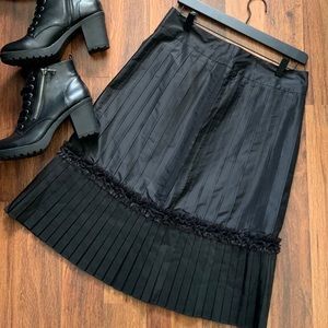 Jacqueline Quinn vintage silk pleated skirt